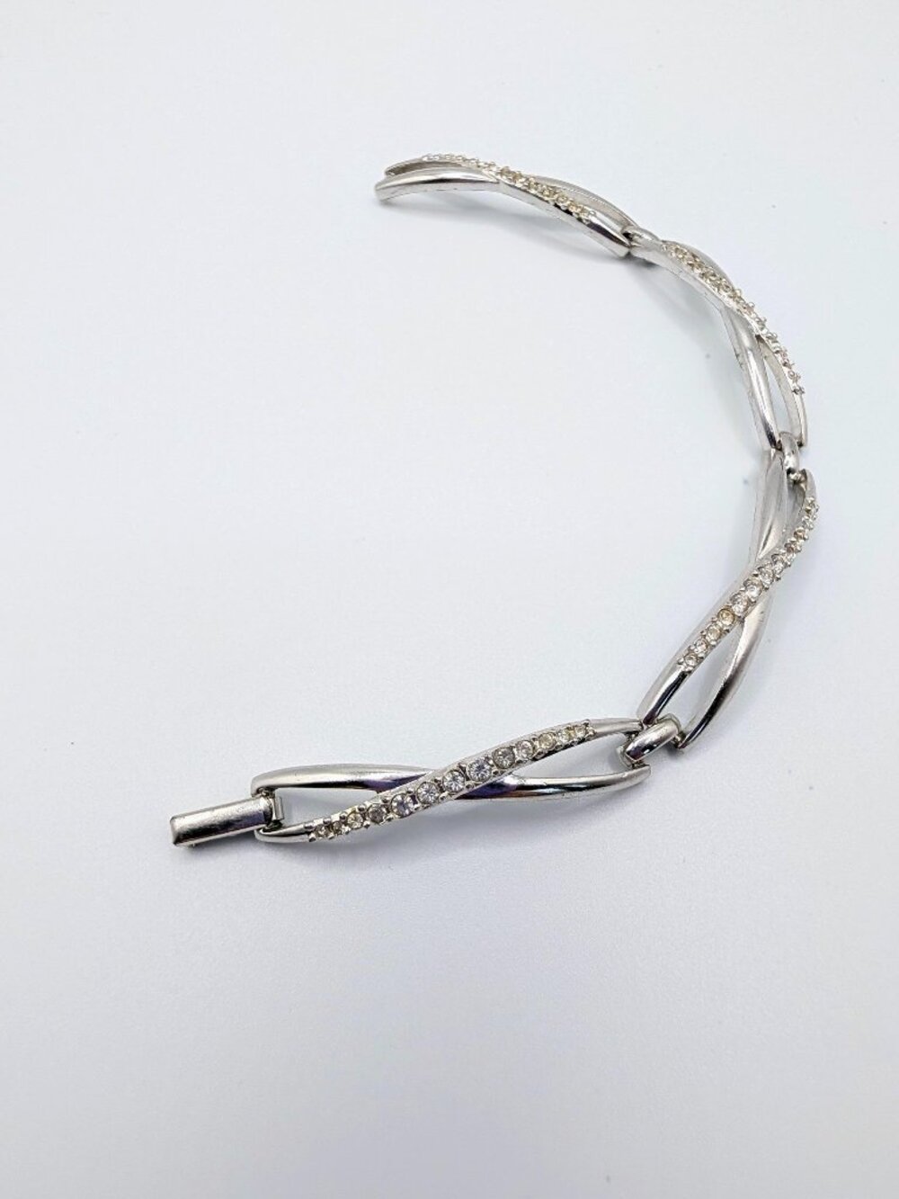 Swarovski Authentic Infinity Link Bracelet - Vintage - Picture 10 of 14
